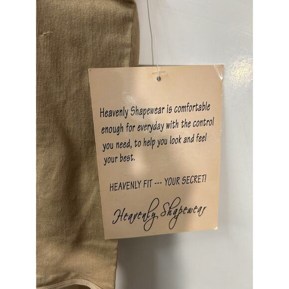 Heavenly Secrets Shapewear Women's Size 2X SEAMLESS‎ BODYSUIT Beige NWT - Picture 2 of 8